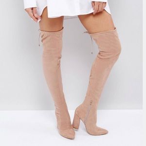 ASOS Over the Knee Boots, Size 7